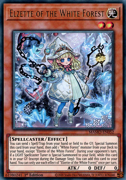Elzette of the White Forest - MAMO-EN052 - Ultra Rare