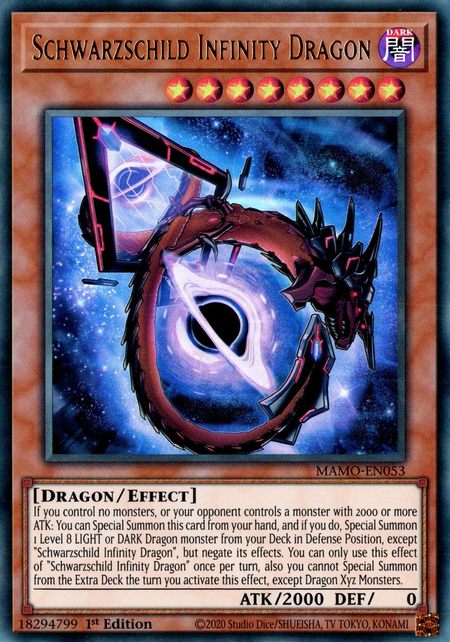 Schwarzschild Infinity Dragon - MAMO-EN053 - Ultra Rare 1