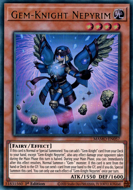 Gem-Knight Nepyrim - MAMO-EN057 - Ultra Rare 1
