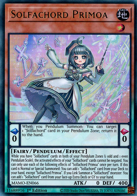 Solfachord Primoa - MAMO-EN066 - Ultra Rare