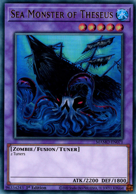 Sea Monster of Theseus - MAMO-EN071 - Ultra Rare 1