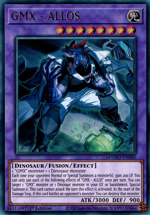 GMX - ALLOS - MAMO-EN080 - Ultra Rare