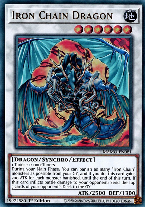 Iron Chain Dragon - MAMO-EN081 - Ultra Rare