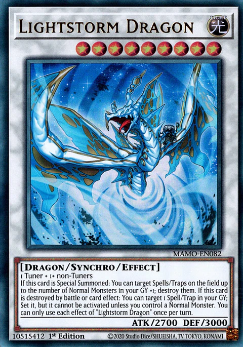 Lightstorm Dragon - MAMO-EN082 - Ultra Rare