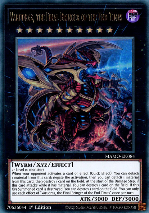 Varudras, the Final Bringer of the End Times - MAMO-EN084 - Ultra Rare