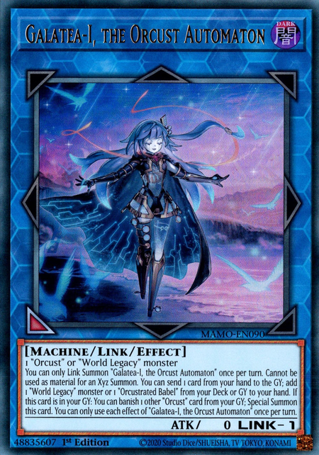 Galatea-I, the Orcust Automaton - MAMO-EN090 - Ultra Rare 1