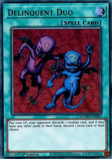 Delinquent Duo - MAMO-EN093 - Ultra Rare 1