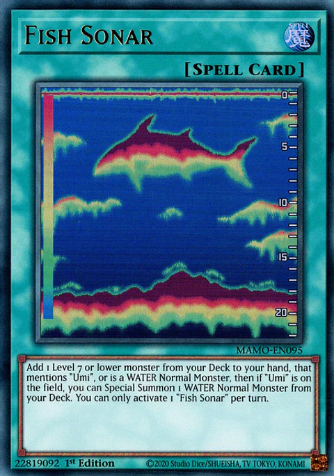 Fish Sonar - MAMO-EN095 - Ultra Rare