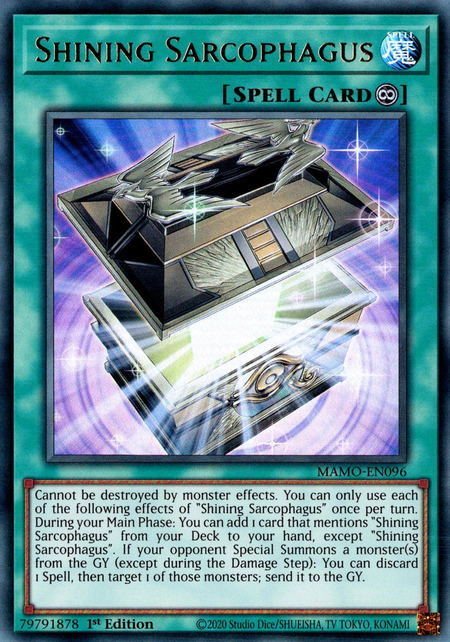 Shining Sarcophagus - MAMO-EN096 - Ultra Rare 1