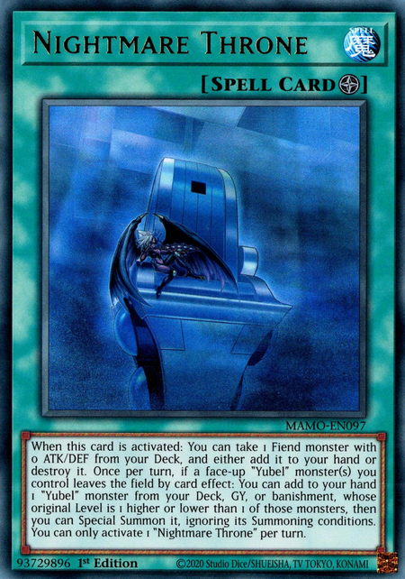 Nightmare Throne - MAMO-EN097 - Ultra Rare 1