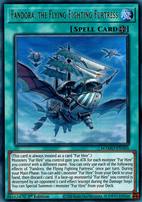 Fandora, the Flying Fighting Furtress - MAMO-EN105 - Ultra Rare