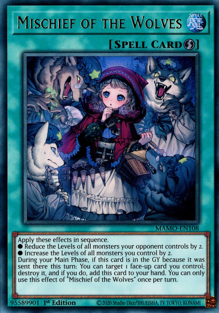 Mischief of the Wolves - MAMO-EN108 - Ultra Rare 1
