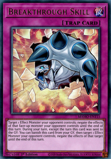 Breakthrough Skill - MAMO-EN115 - Ultra Rare 1
