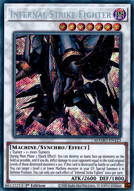 Infernal Strike Fighter - MAMO-EN123 - Secret Rare 1