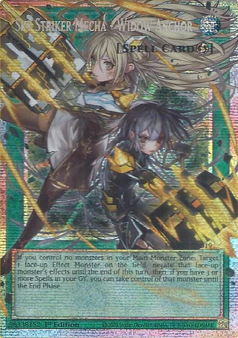 Sky Striker Mecha - Widow Anchor - MAMO-EN019 - Starlight Rare