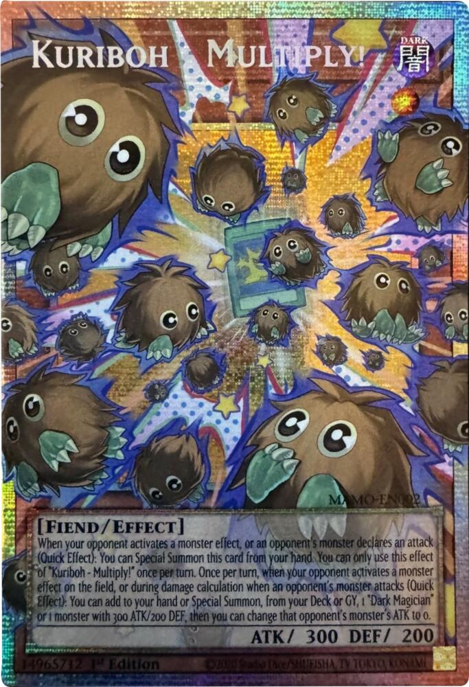 Kuriboh - Multiply! - MAMO-EN002 - Starlight Rare (Extended Art) 1