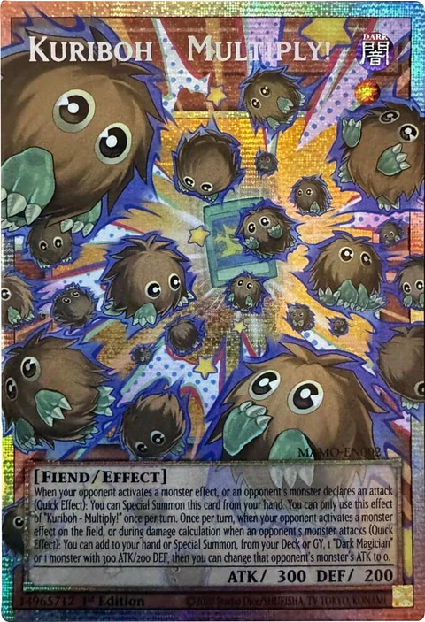 Kuriboh - Multiply! - MAMO-EN002 - Starlight Rare (Extended Art)