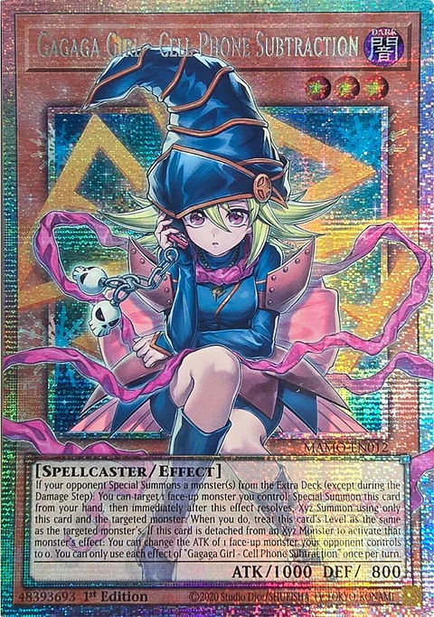 Gagaga Girl - Cell Phone Subtraction - MAMO-EN012 - Starlight Rare (Extended Art)