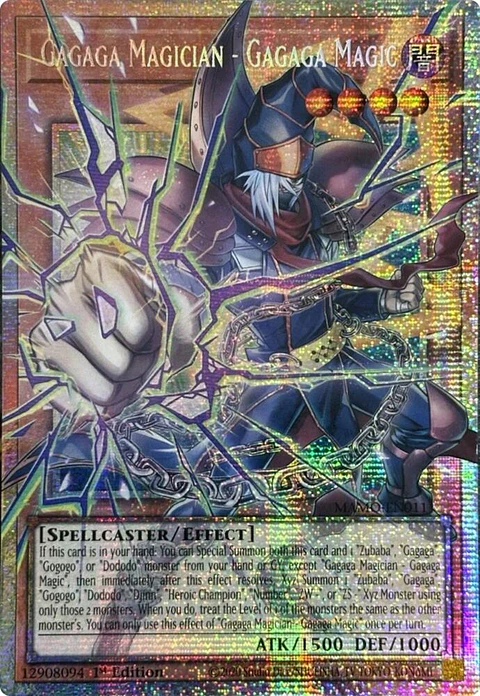 Gagaga Magician - Gagaga Magic - MAMO-EN011 - Starlight Rare (Extended Art)