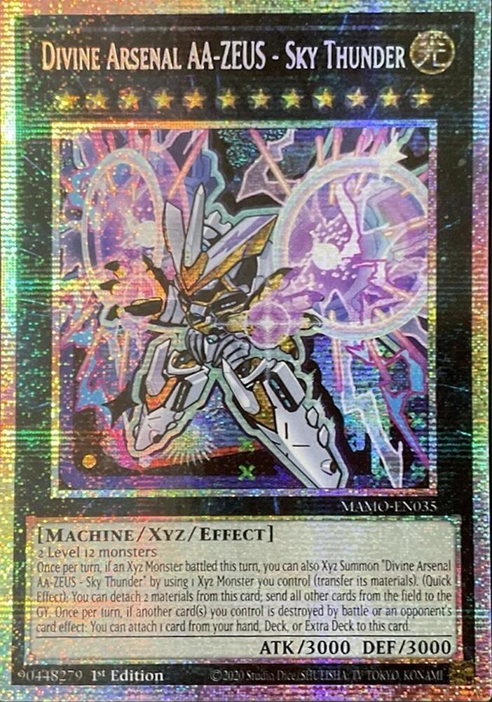 Divine Arsenal AA-ZEUS - Sky Thunder - MAMO-EN035 - Starlight Rare 1