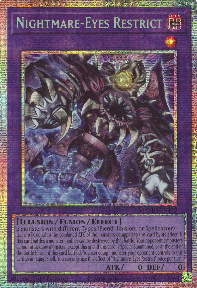 Nightmare-Eyes Restrict - MAMO-EN122 - Starlight Rare 1