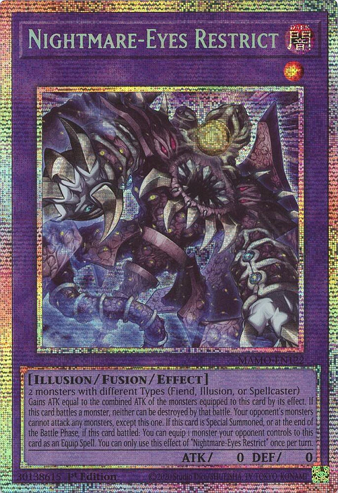 Nightmare-Eyes Restrict - MAMO-EN122 - Starlight Rare