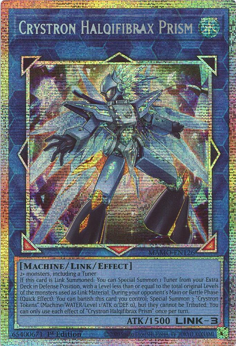 Crystron Halqifibrax Prism - MAMO-EN126 - Starlight Rare