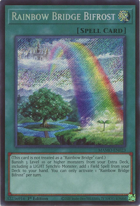 Rainbow Bridge Bifrost - MAMO-EN023 - Secret Rare