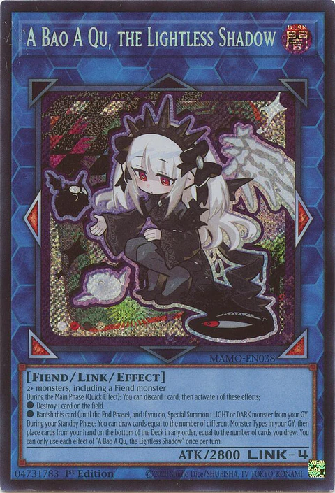 A Bao A Qu, the Lightless Shadow - MAMO-EN038 - Secret Rare