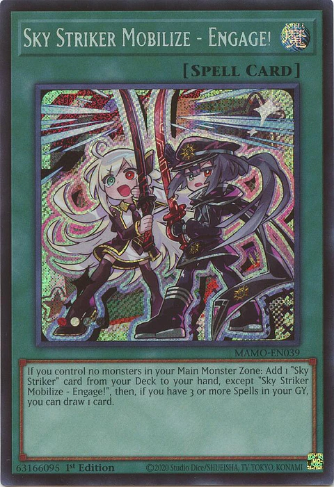 Sky Striker Mobilize - Engage! - MAMO-EN039 - Secret Rare