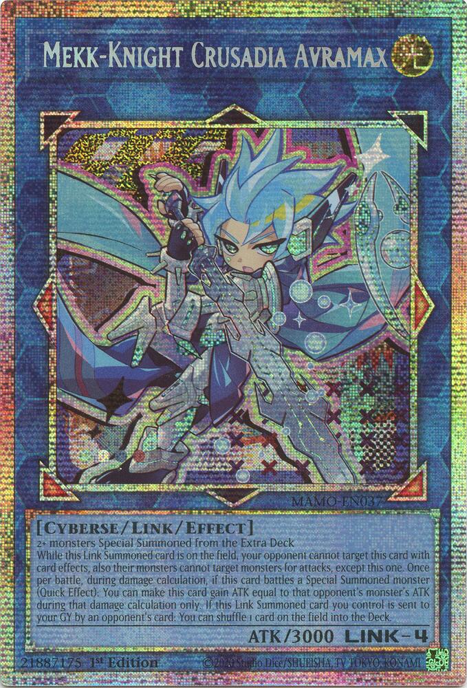 Mekk-Knight Crusadia Avramax - MAMO-EN037 - Starlight Rare 1
