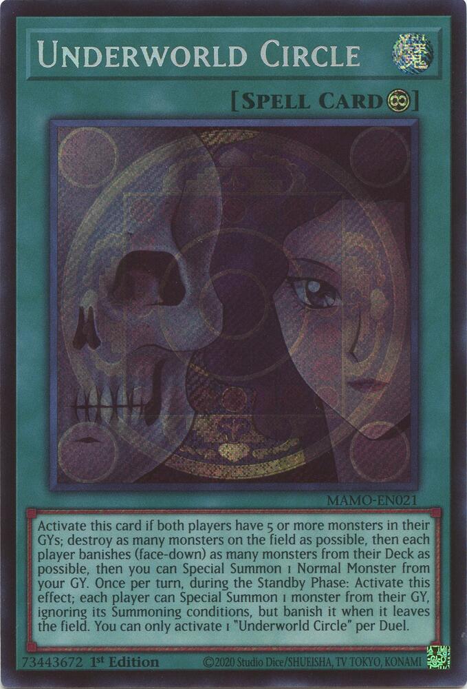 Underworld Circle - MAMO-EN021 - Secret Rare 1