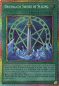 Orichalcos Sword of Sealing - MAMO-EN022 - Starlight Rare - Miniatura 1
