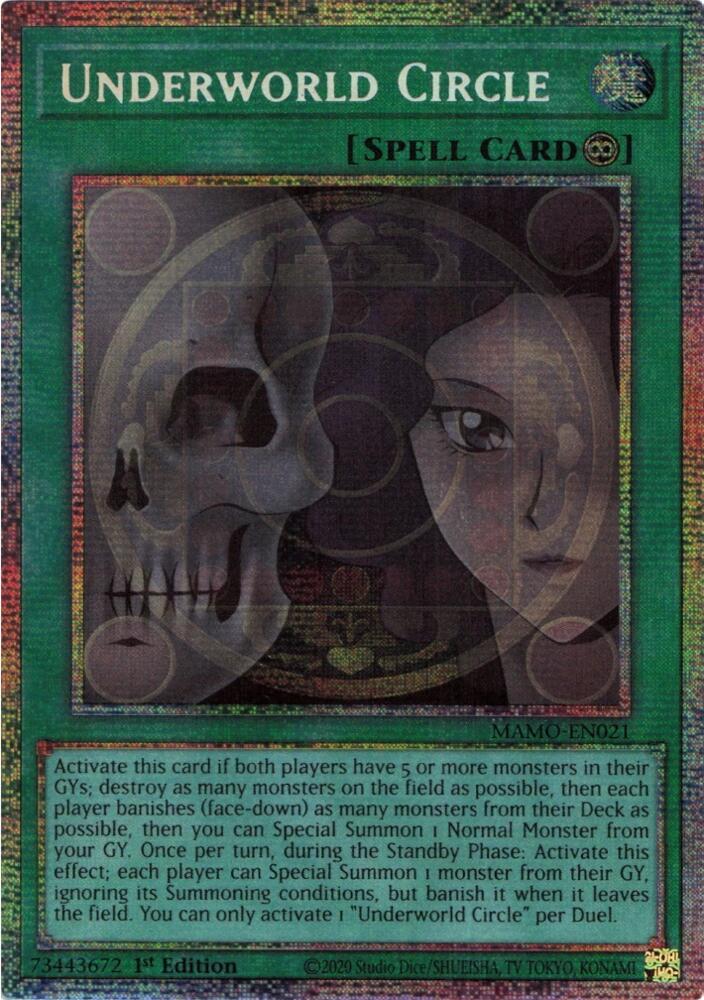 Underworld Circle - MAMO-EN021 - Starlight Rare 1