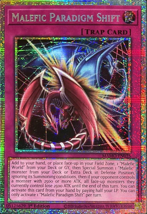 Malefic Paradigm Shift - MAMO-EN025 - Starlight Rare