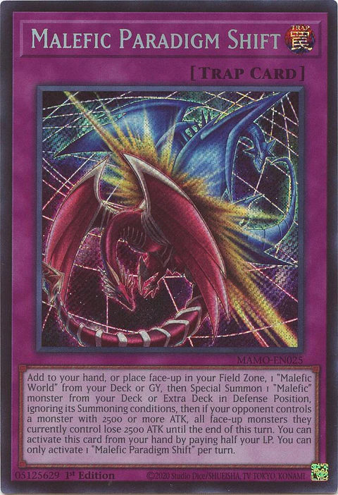 Malefic Paradigm Shift - MAMO-EN025 - Secret Rare