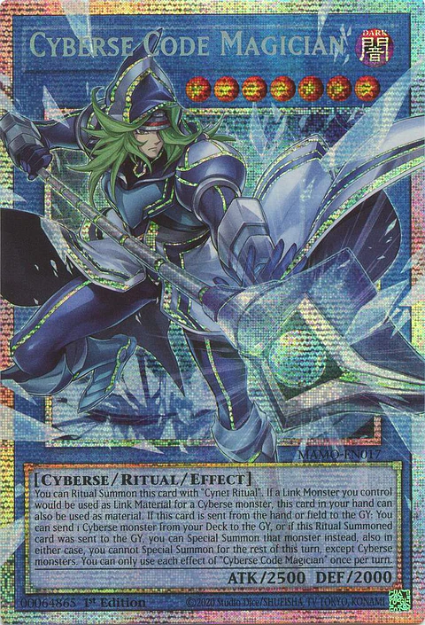 Cyberse Code Magician - MAMO-EN017 - Starlight Rare (Extended Art)