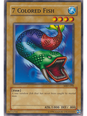 7 Colored Fish - MRD-098 - Common