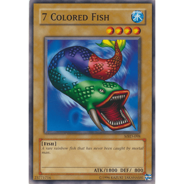 7 Colored Fish - MRD-098 - Common