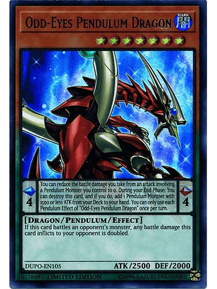 Odd-Eyes Pendulum Dragon - DUPO-EN105 - Ultra Rare
