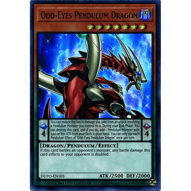 Odd-Eyes Pendulum Dragon - DUPO-EN105 - Ultra Rare