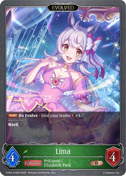 Lima (Evolved) - CP04-014EN - Bronze 1