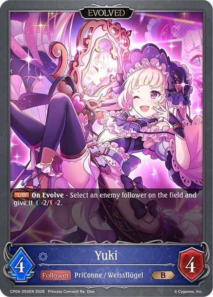 Yuki (Evolved) - CP04-050EN - Bronze 1