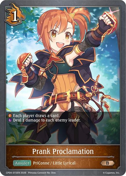 Prank Proclamation - CP04-072EN - Bronze 1