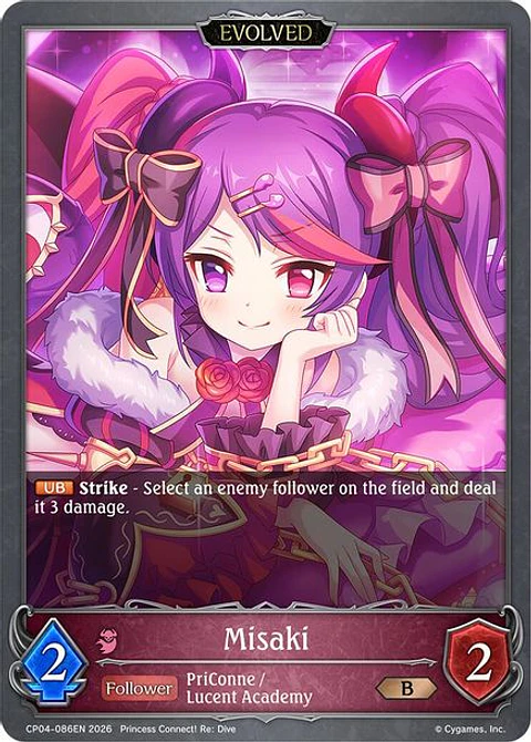 Misaki (Evolved) - CP04-086EN - Bronze