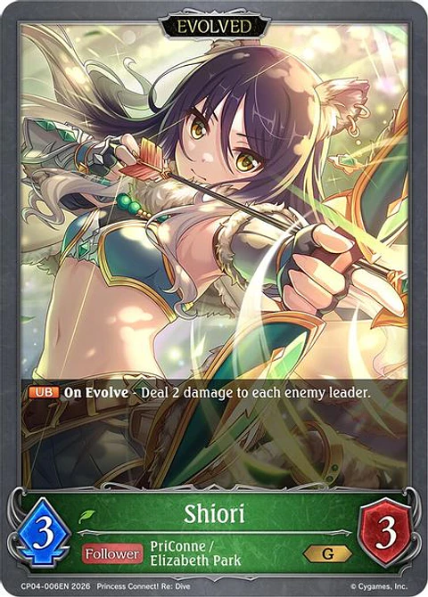 Shiori (Evolved) - CP04-006EN - Gold
