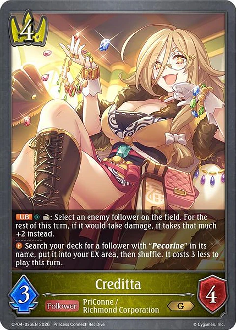 Creditta - CP04-026EN - Gold