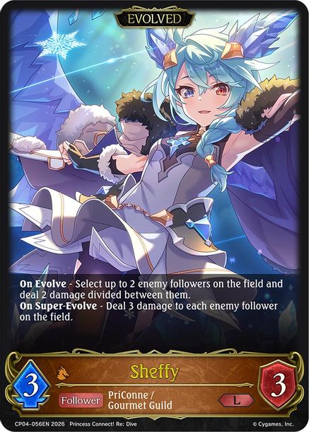 Sheffy (Evolved) - CP04-056EN - Legendary 1