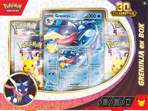 Pokémon TCG - 30th Celebration - Greninja EX Box