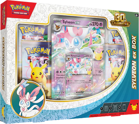 Pokémon TCG - 30th Celebration - Sylveon EX Box